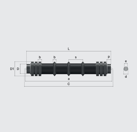 Return Roller dimension drawing